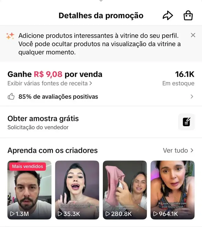 Comissão do mesmo produto sem passar pela agência