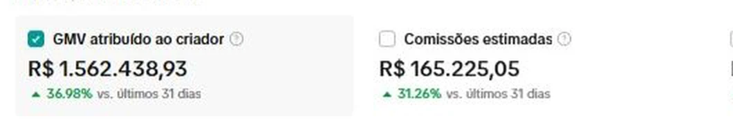 Print do resultado da agência